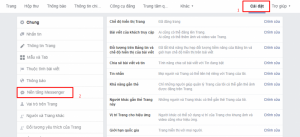 Chọn Nền tảng Messenger
