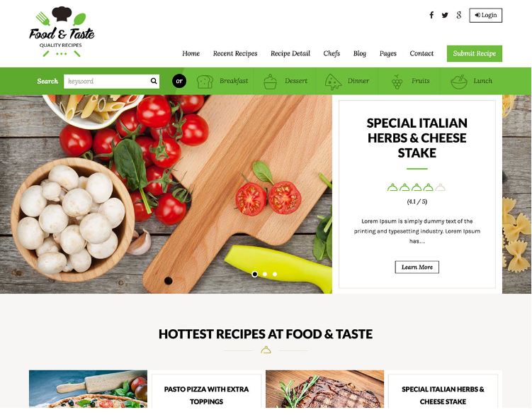 Lưu ý khi thiết kế website thực phẩm dinh dưỡng