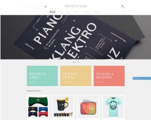 Online print shopify