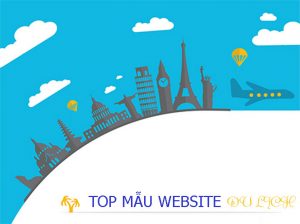 Top mẫu website du lịch