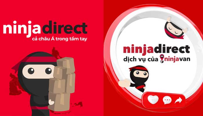 Quy trình nhập hàng của Ninja Direct 