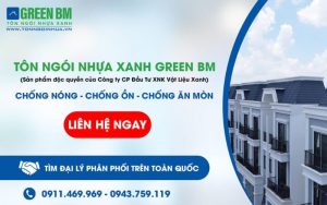 tôn ngói nhựa Green BM
