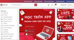 trang web học trực tuyến edumall