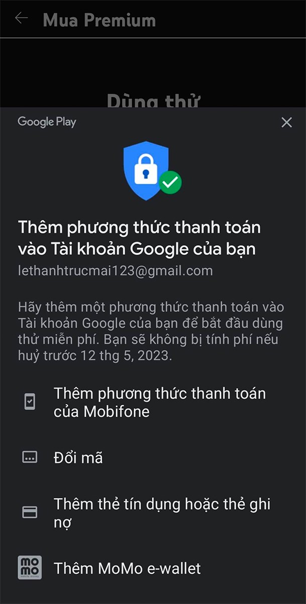 chọn phương thức thanh toán phù hợp