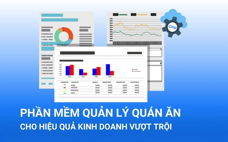 phần mềm quản lý quán ăn