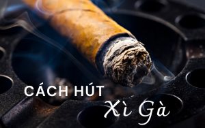 cách hút xì gà