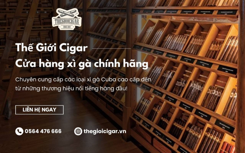 Thế Giới Cigar - Cửa hàng bán xì gà chính hãng