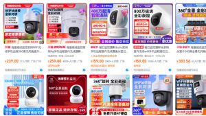 đặt hàng camera Trung Quốc trên các sàn TMĐT