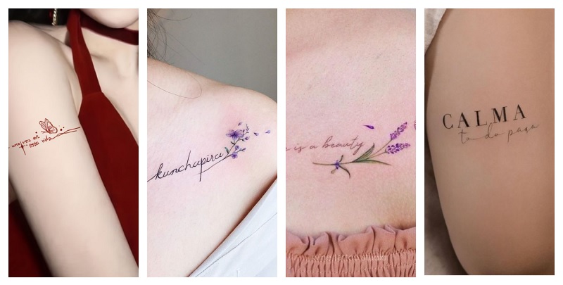 vị trí tattoo đẹp cho nữ
